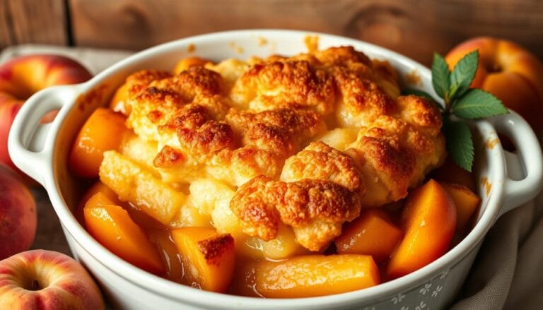 peach cobbler recipe with cake mix