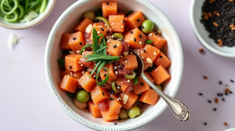 salmon poke bowl