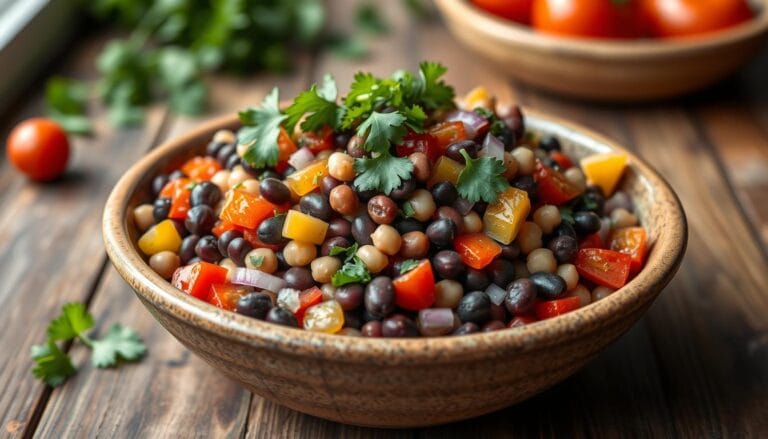 dense bean salad recipe