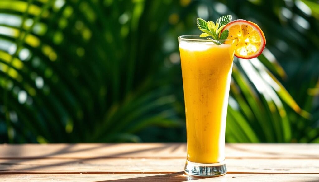 passion fruit smoothie passion fruit smoothie