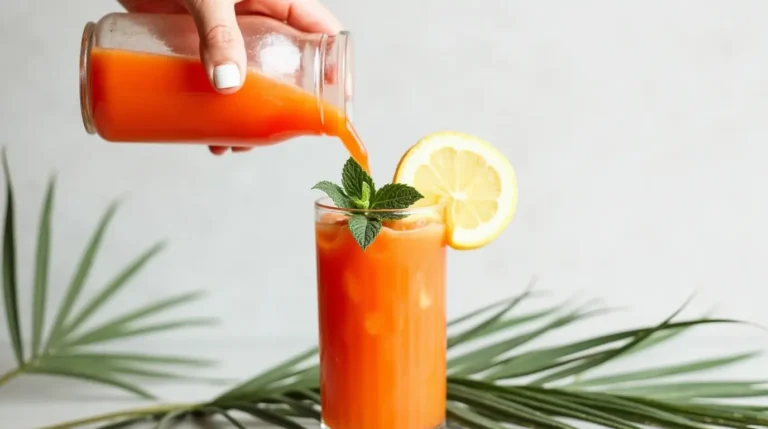 Homemade Carrot Juice