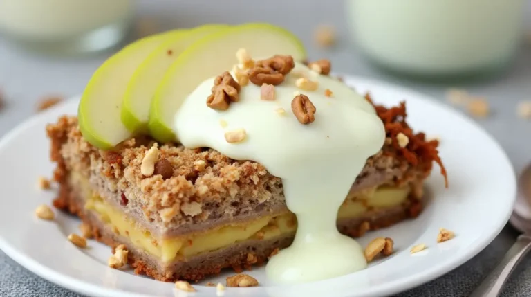 oatmeal apple cake