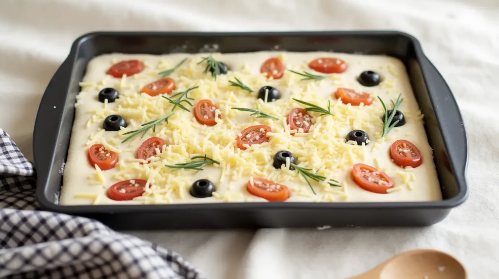 sourdough focaccia bread