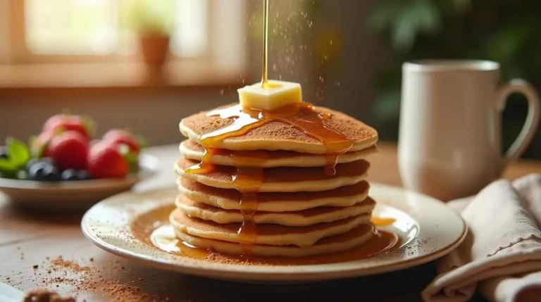 Cinnamon Brown Sugar Pancakes